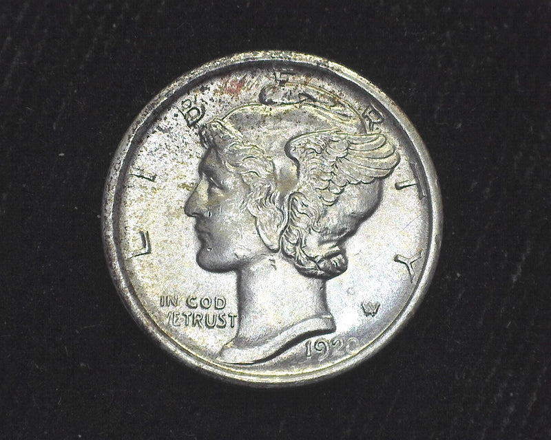 1920 D Mercury Dime BU-62 - US Coin
