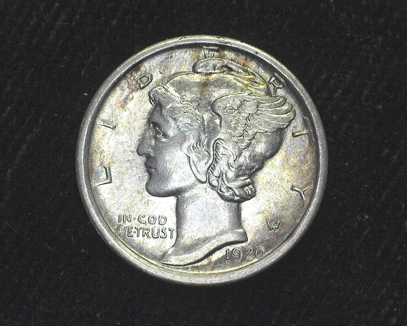 1920 S Mercury Dime AU+ - US Coin