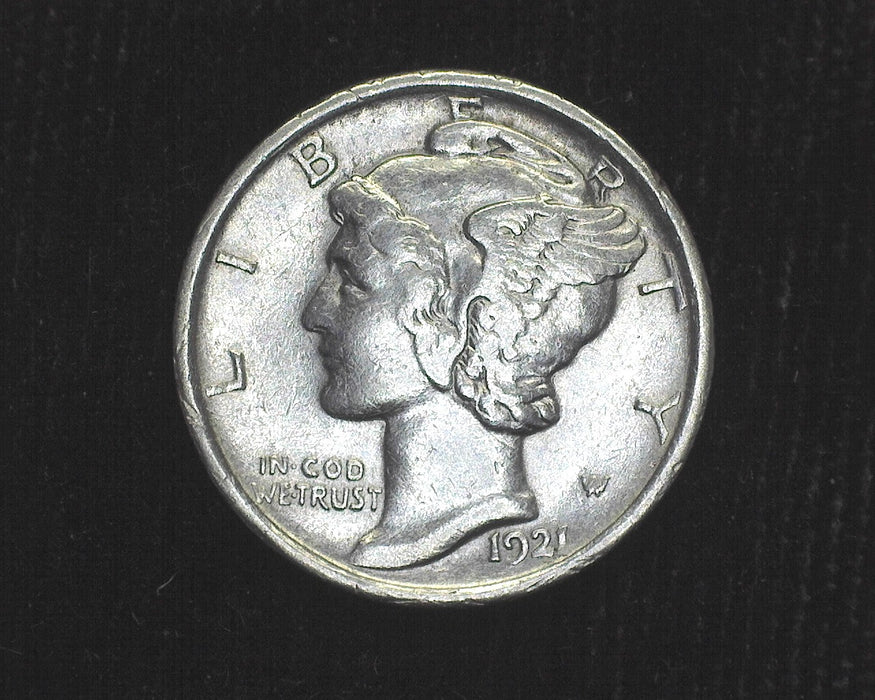 1921 Mercury Dime F/VF - US Coin