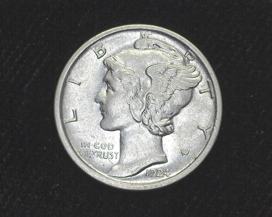1924 D Mercury Dime XF - US Coin