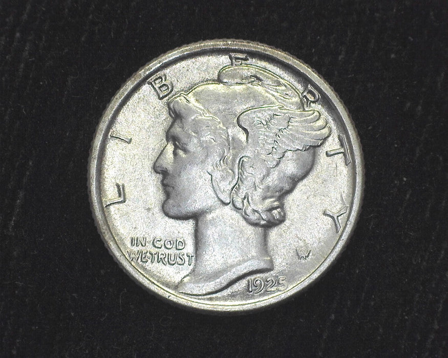 1925 Mercury Dime AU - US Coin