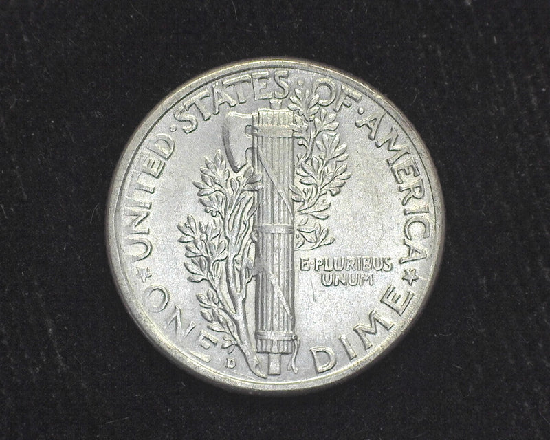 1927 D Mercury Dime AU-50 - US Coin