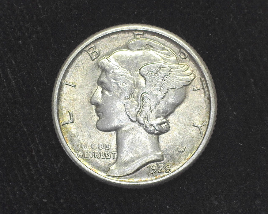 1928 Mercury Dime AU - US Coin