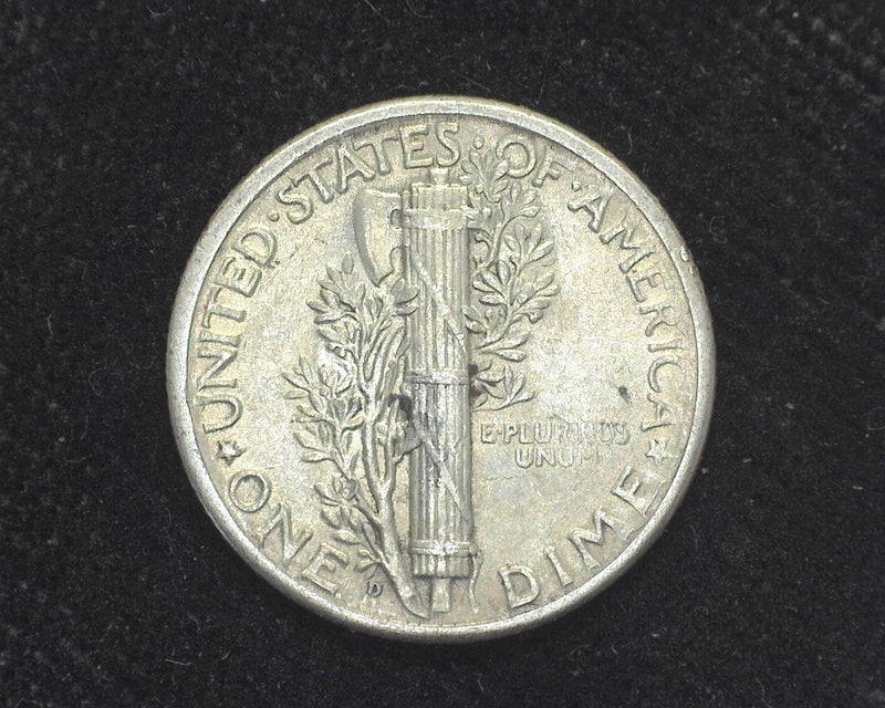 1928 D Mercury Dime AU - US Coin
