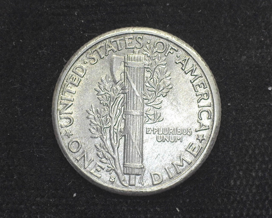 1928 S Mercury Dime AU - US Coin