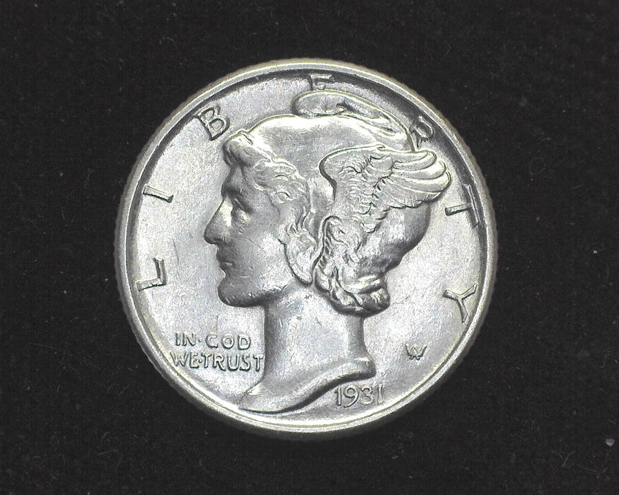 1931 Mercury Dime AU - US Coin