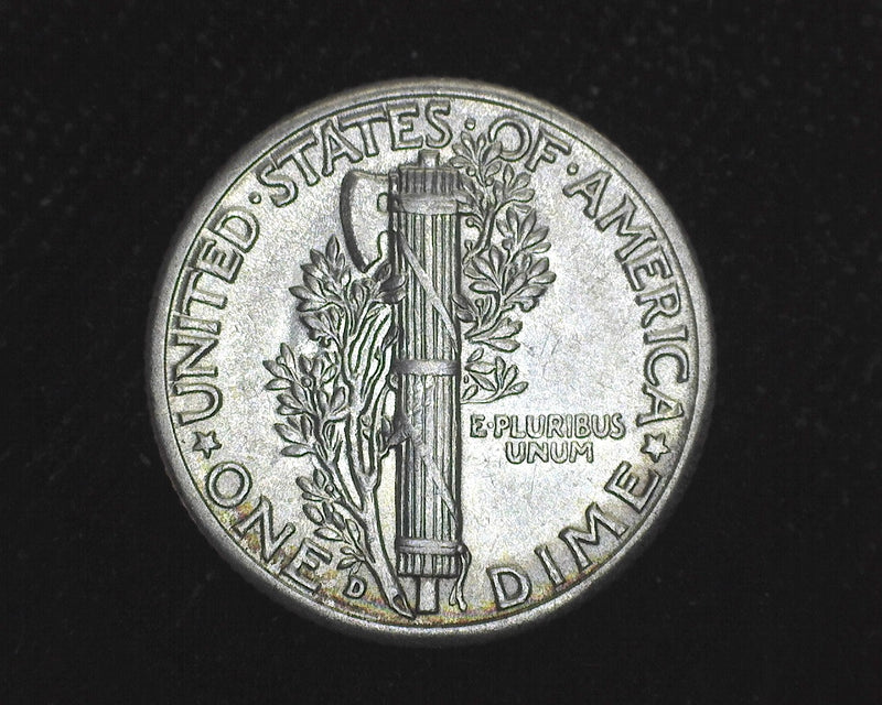 1935 D Mercury Dime AU - US Coin