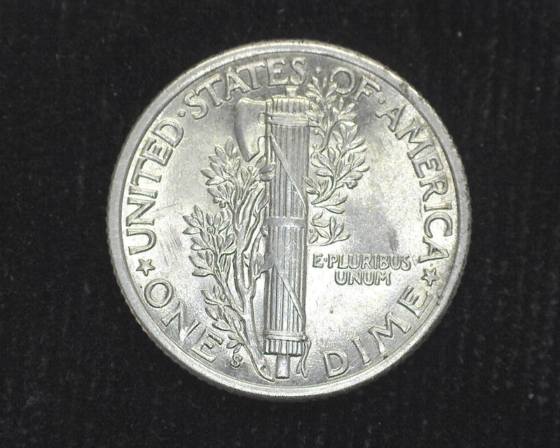 1937 S Mercury Dime UNC - US Coin