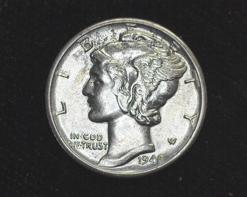 1942 D Mercury Dime UNC - US Coin