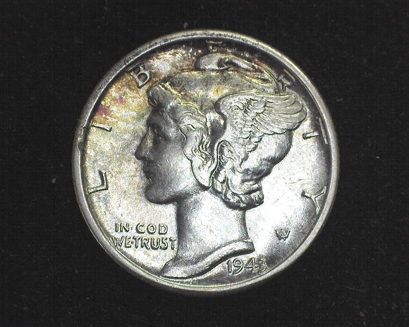 1943 D Mercury Dime UNC - US Coin