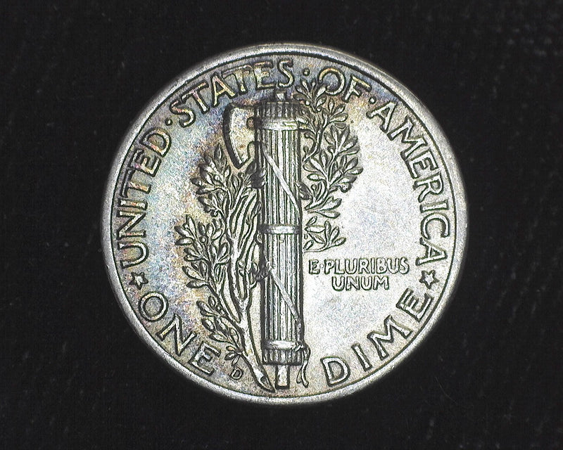 1944 D Mercury Dime UNC - US Coin