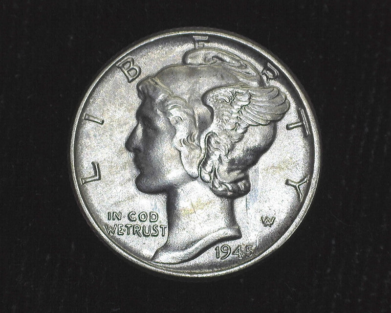 1945 Mercury Dime BU - US Coin