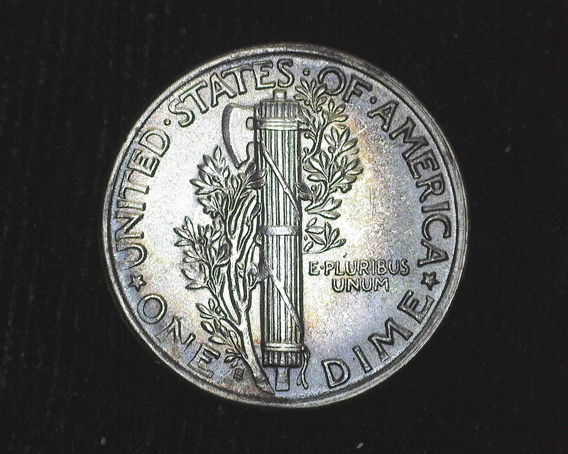 1945 S Micro Mercury Dime BU Choice - US Coin