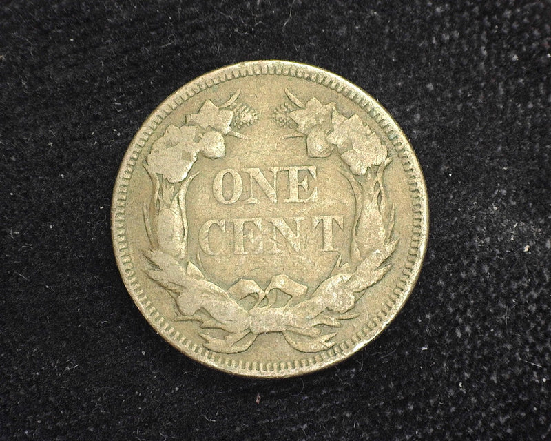 1858 Large Letter Flying Eagle Penny/Cent F - US Coin