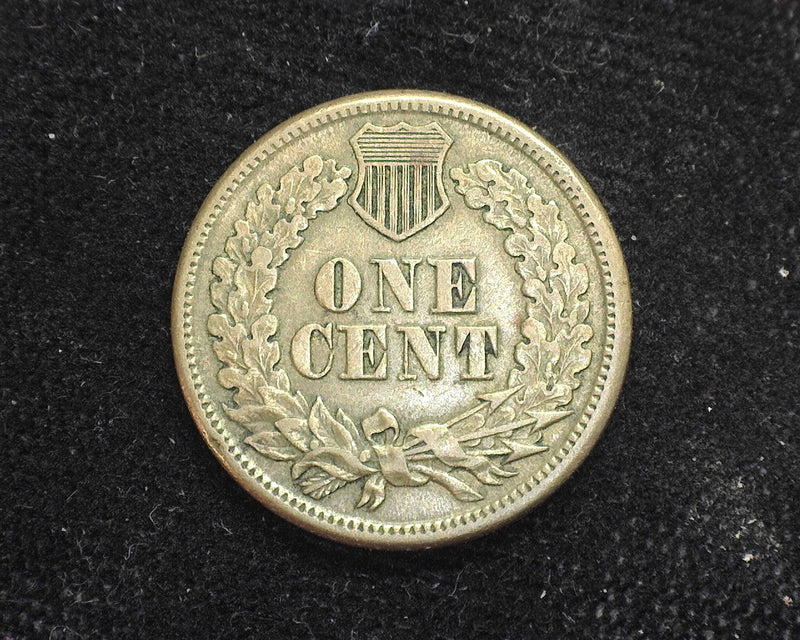 1860 Indian Head Penny/Cent VF/XF Round bust - US Coin
