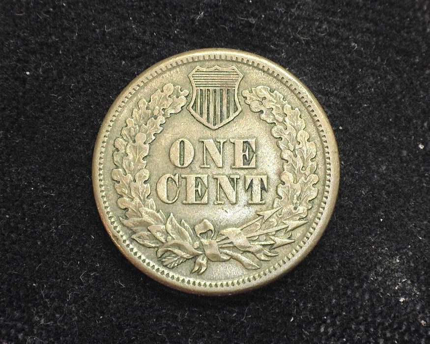1860 Indian Head Penny/Cent VF/XF Round bust - US Coin