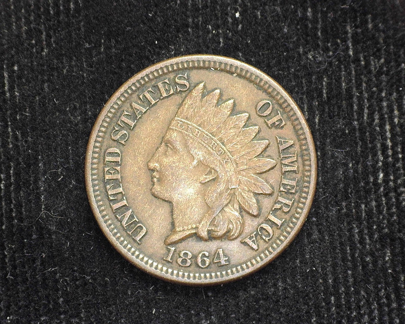 1864 Bz Indian Head Penny/Cent VF/XF - US Coin