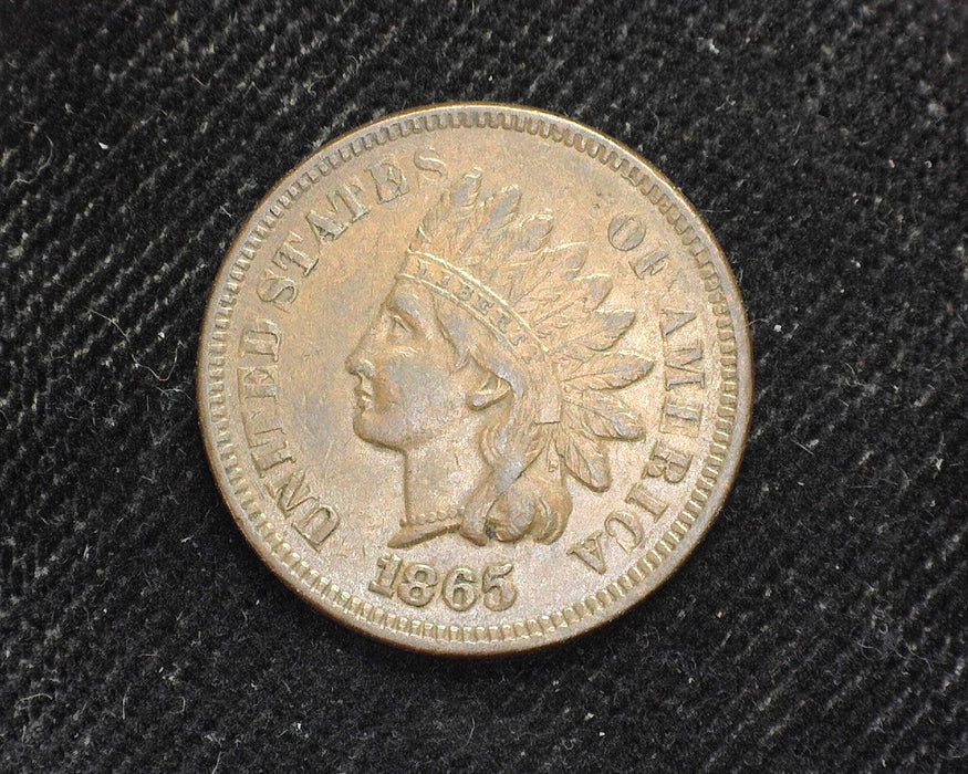 1865 Indian Head Penny/Cent XF - US Coin