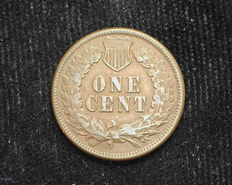 1875 Indian Head Penny/Cent F - US Coin