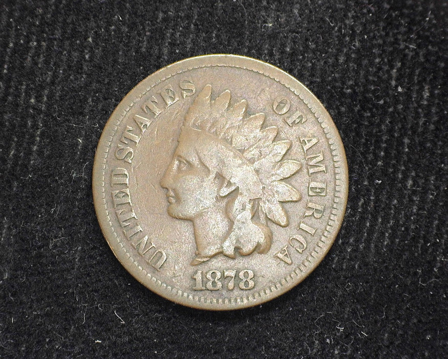 1878 Indian Head Penny/Cent G - US Coin