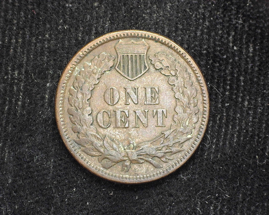 1882 Indian Head Penny/Cent F - US Coin