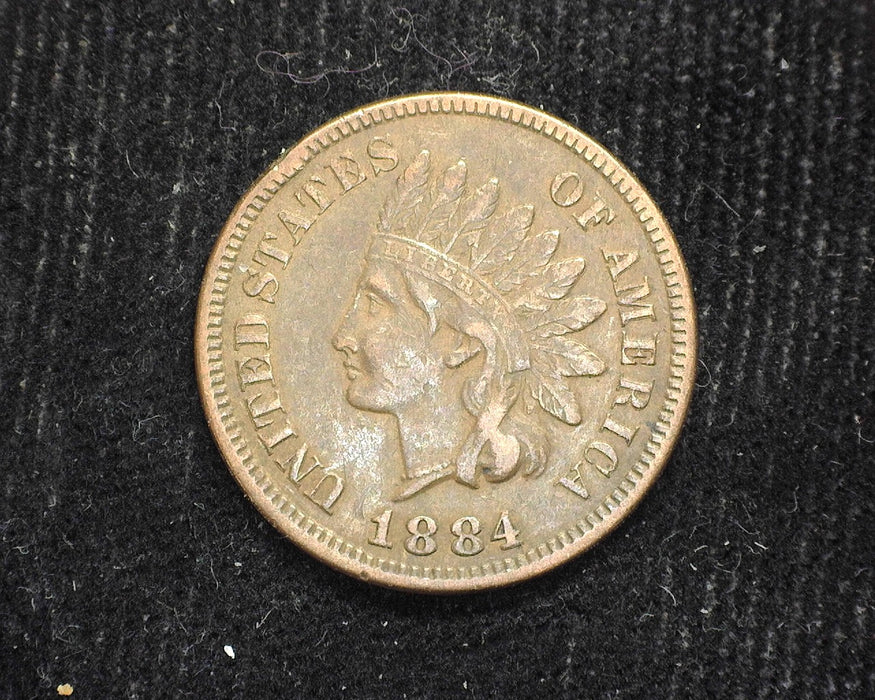 1884 Indian Head Penny/Cent VF - US Coin