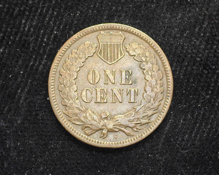 1909 S Indian Head Penny/Cent F/VF - US Coin