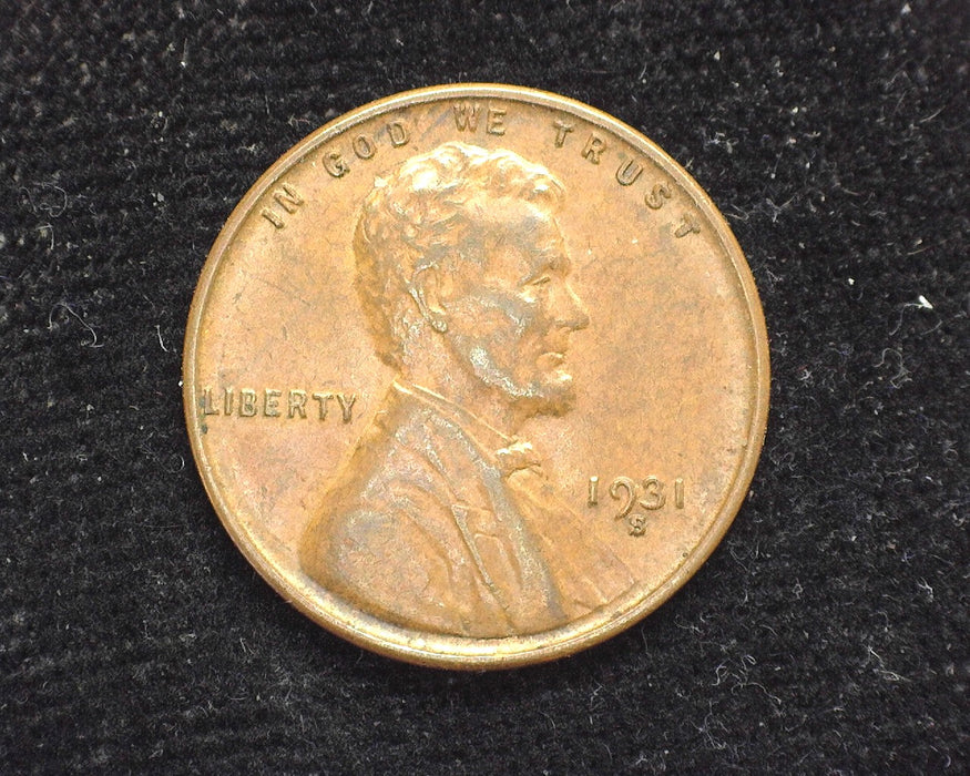 1931 S Lincoln Wheat Penny/Cent XF - US Coin