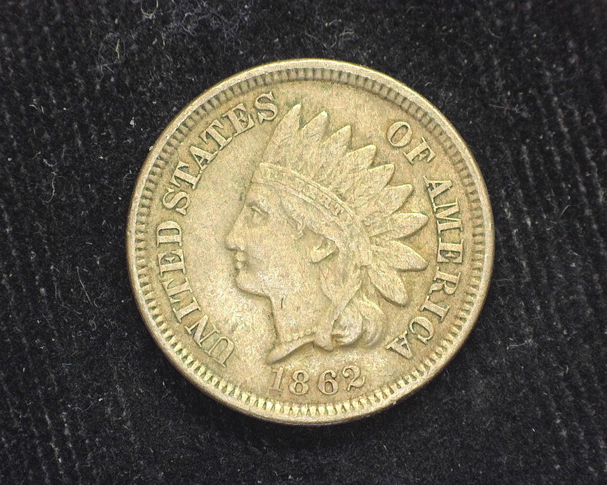 1862 Indian Head Penny/Cent VF - US Coin