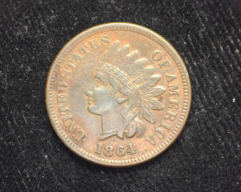1864 L Indian Head Penny/Cent XF - US Coin