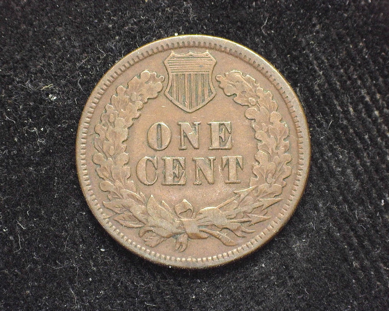 1875 Indian Head Penny/Cent F - US Coin