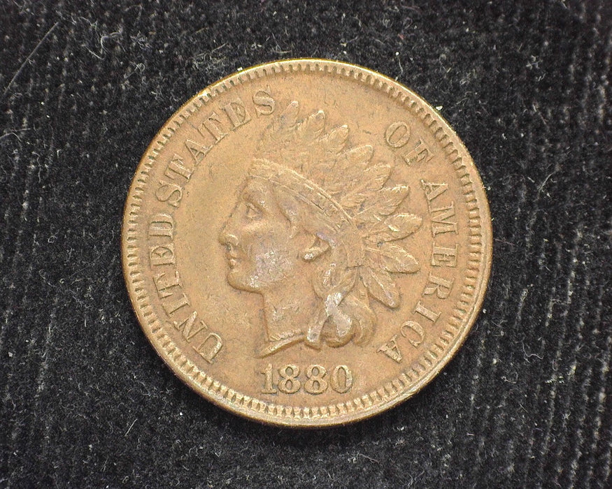 1880 Indian Head Penny/Cent XF - US Coin