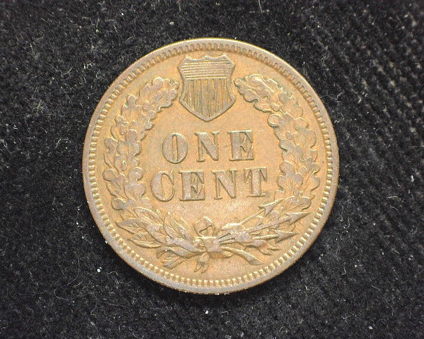 1886 Type 2 Indian Head Penny/Cent XF - US Coin