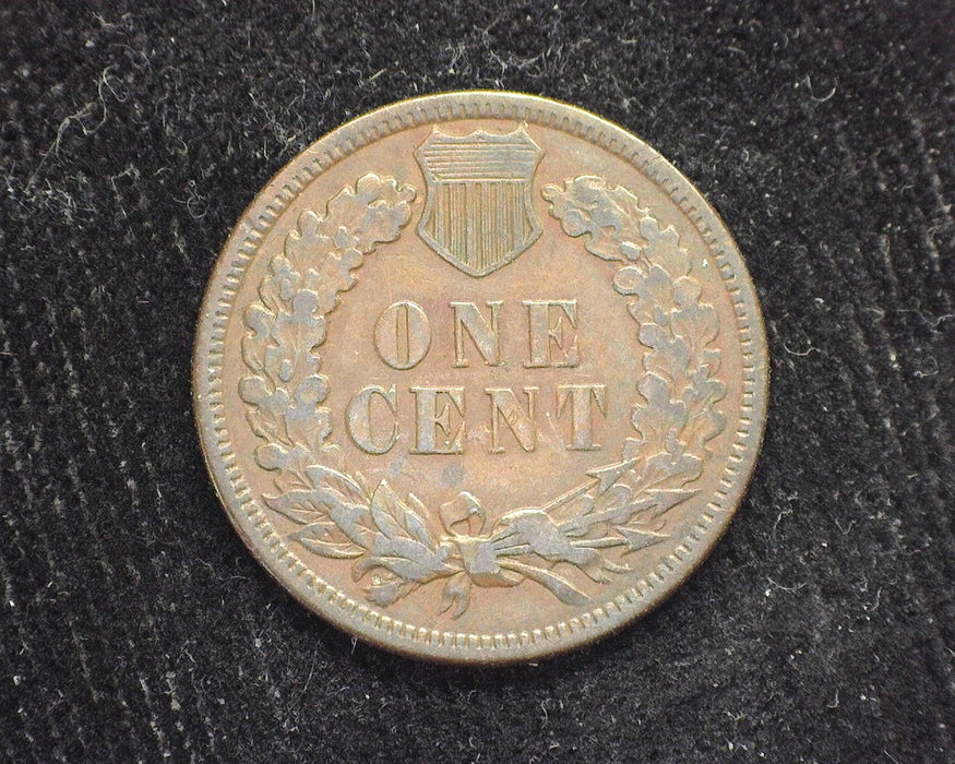 1886 Type 1 Indian Head Penny/Cent VF - US Coin