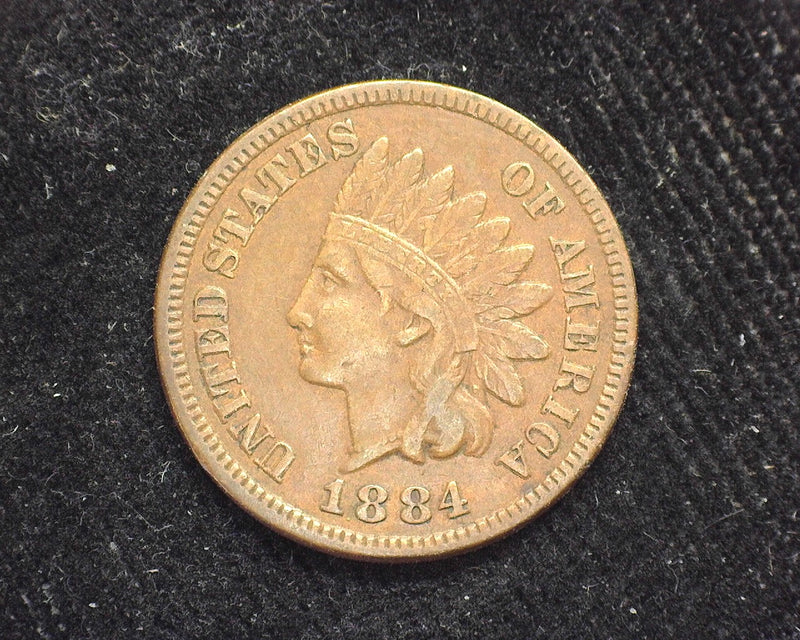 1884 Indian Head Penny/Cent VF - US Coin