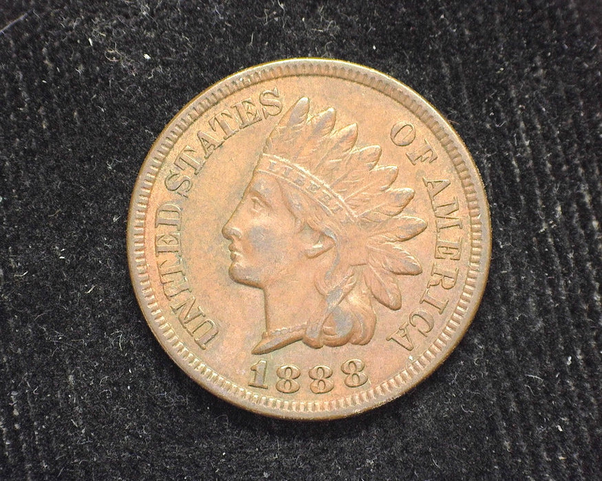 1888 Indian Head Penny/Cent XF/AU - US Coin