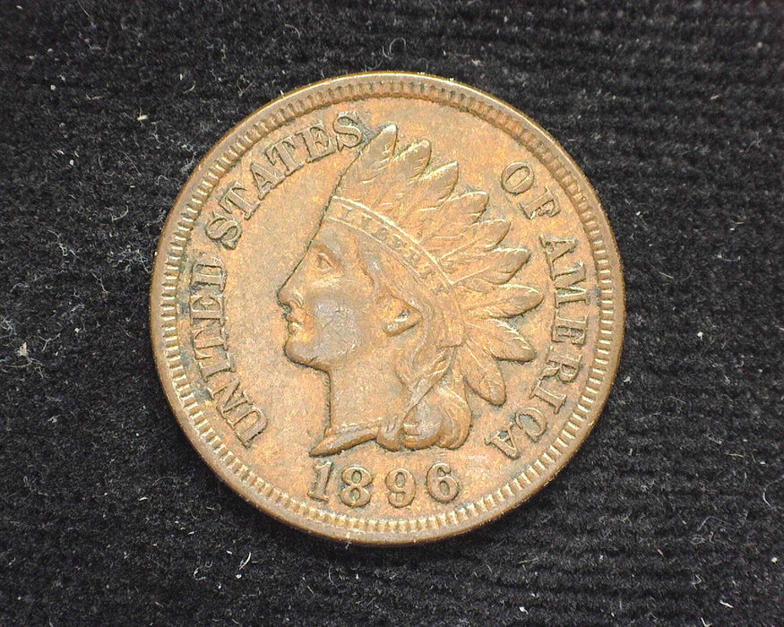 1896 Indian Head Penny/Cent XF - US Coin
