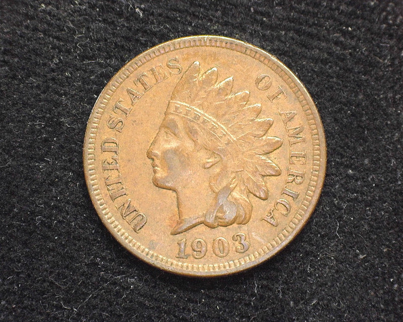 1903 Indian Head Penny/Cent XF - US Coin