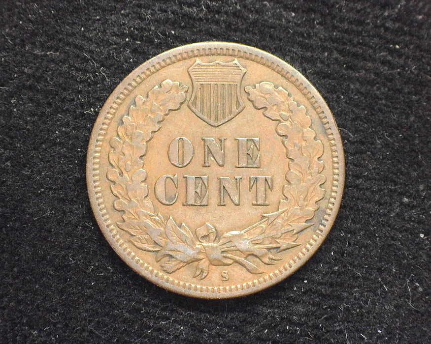 1908 S Indian Head Penny/Cent VF - US Coin