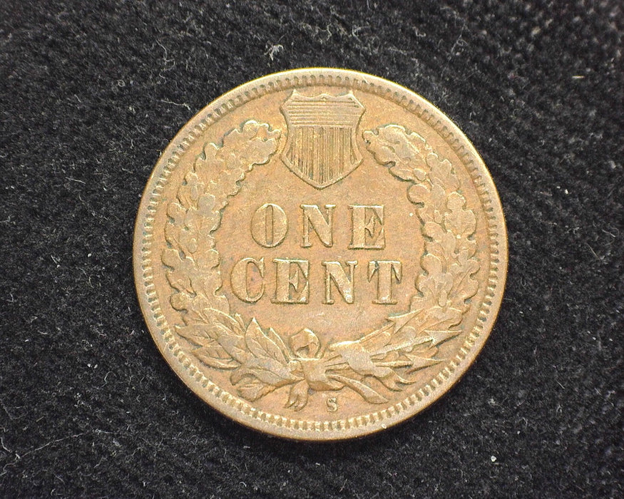 1909 S Indian Head Penny/Cent VF - US Coin