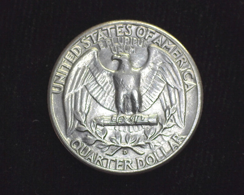 1937 D Washington Quarter AU-50 - US Coin