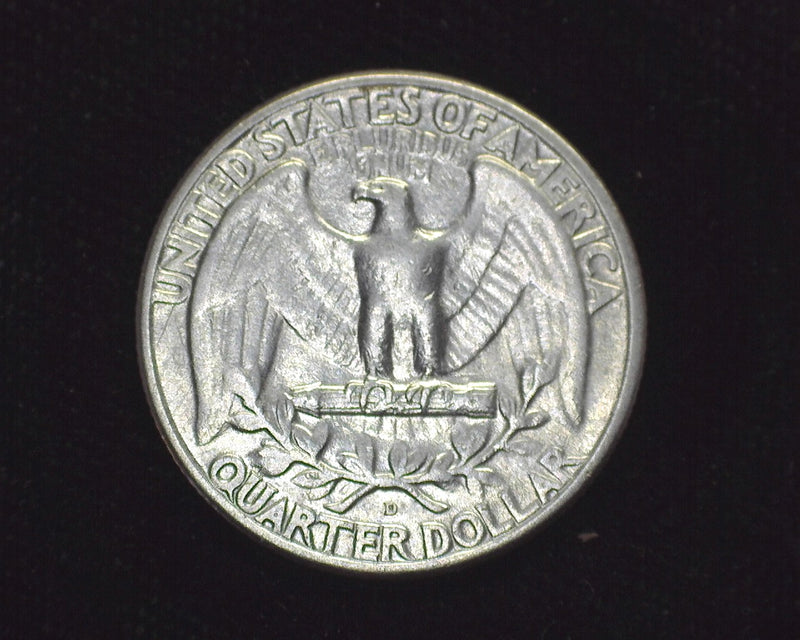 1932 D Washington Quarter VF/XF Cleaned - US Coin