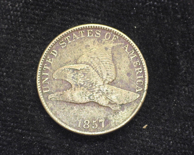 1857 Flying Eagle Penny/Cent F Slight pitting - US Coin