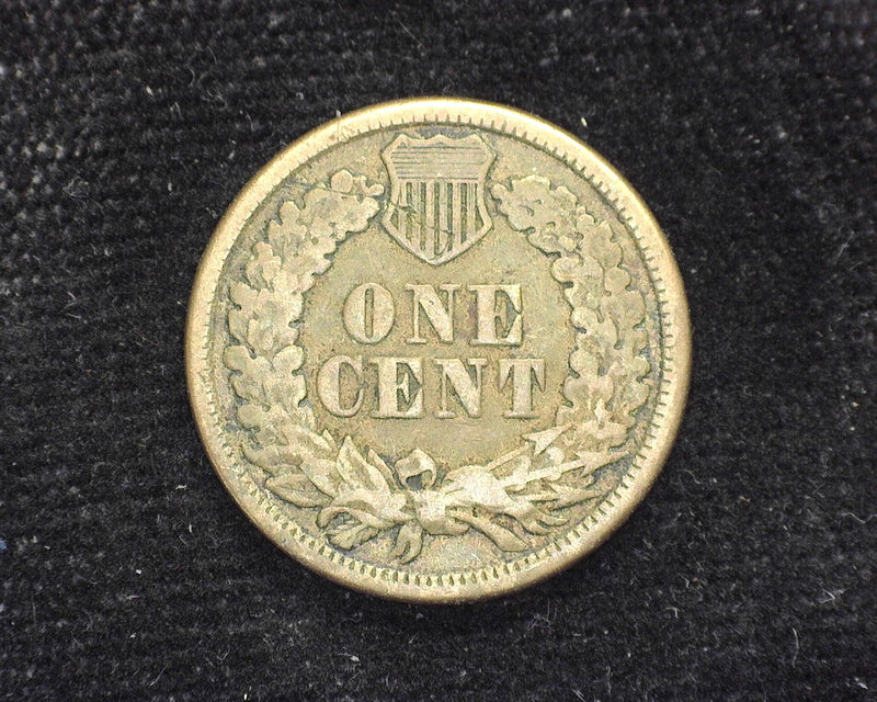 1862 Indian Head Penny/Cent F Scratch - US Coin
