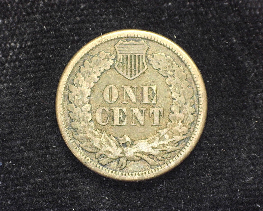 1862 Indian Head Penny/Cent F Scratch - US Coin