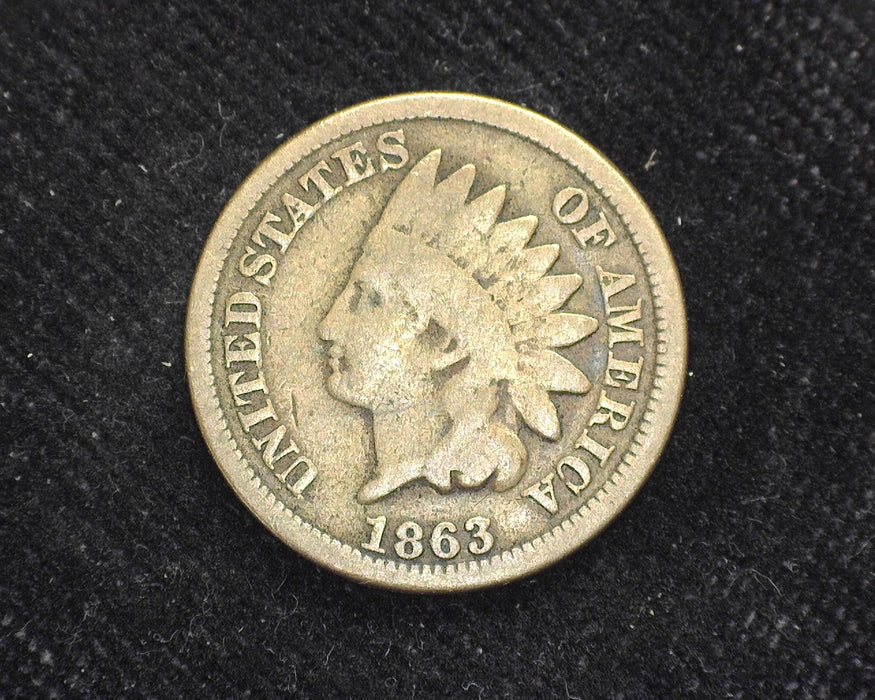 1863 Indian Head Penny/Cent G - US Coin