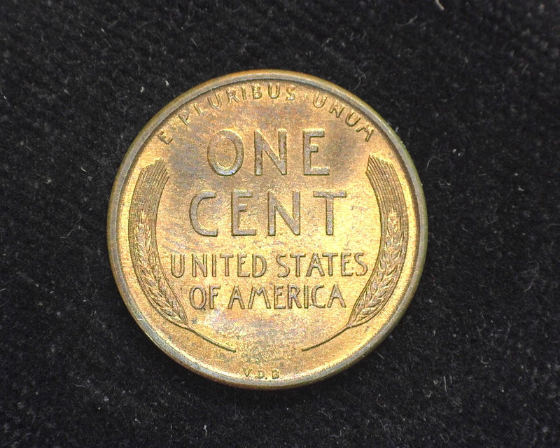 1909 VDB Lincoln Wheat Cent BU Red-65 - US Coin