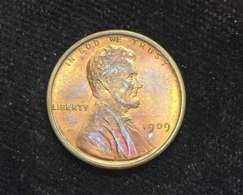 1909 VDB Lincoln Wheat Cent BU Red-65 - US Coin