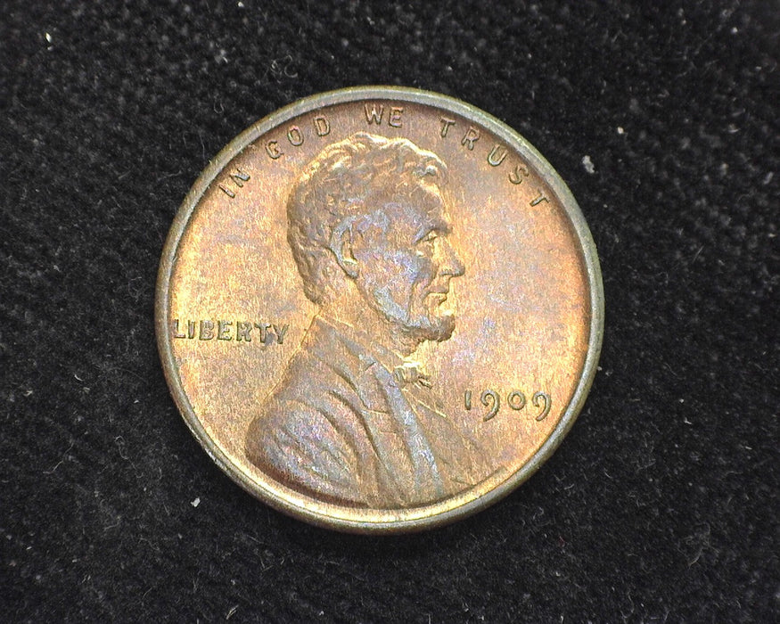 1909 VDB Lincoln Wheat Cent BU Red-65 - US Coin