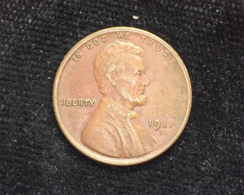 1911 D Lincoln Wheat Cent VF/XF - US Coin